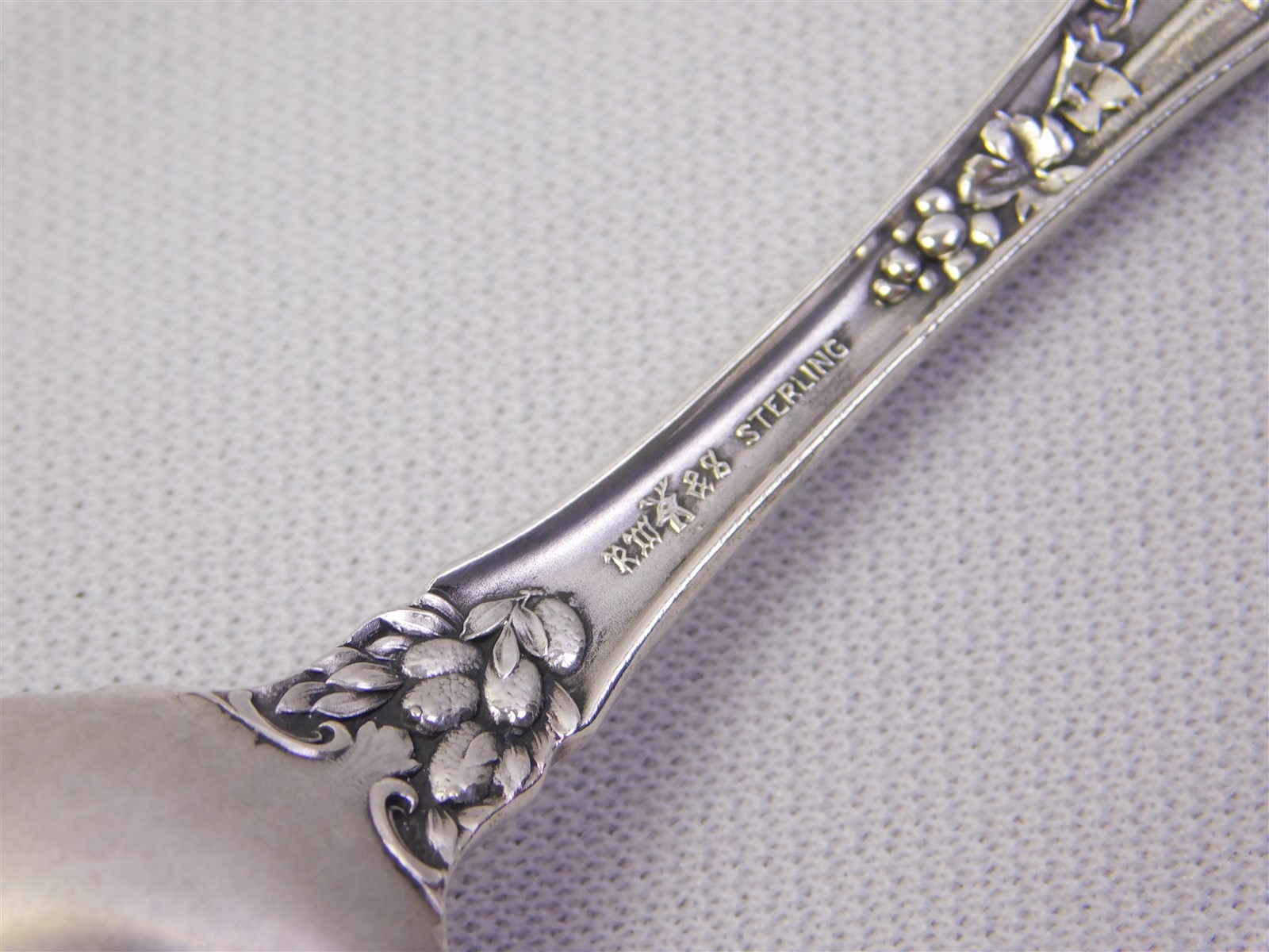 Antique Sterling Old Mission Los Angeles Cal Yosemite Falls Souvenir Spoon 26.4g
