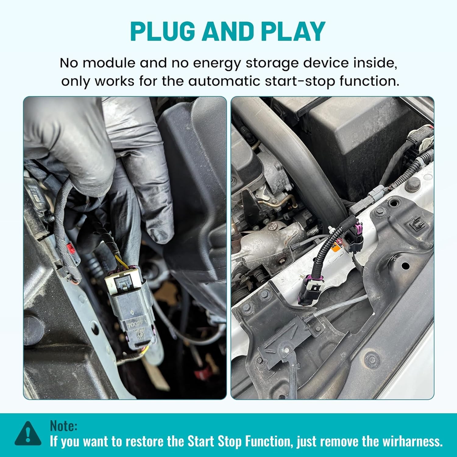 Auto Start Stop Harness Disable/Delete/Eliminator For Chevy Equinox Malibu Cruze
