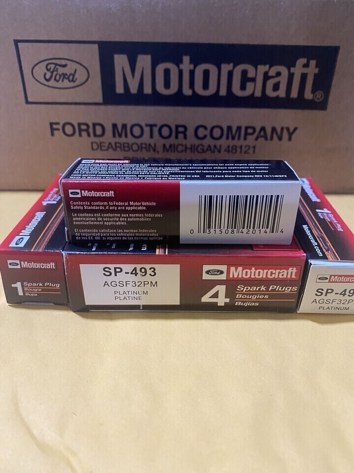 8Pcs Motorcraft SP-493 Platinum SPARK PLUGS AGSF32PM For Ford 4.6L 5.4L V8