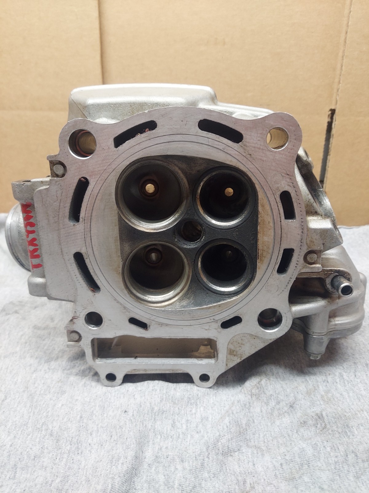 06-14 Honda trx450r Cylinder Head Trx450er 450r 450er