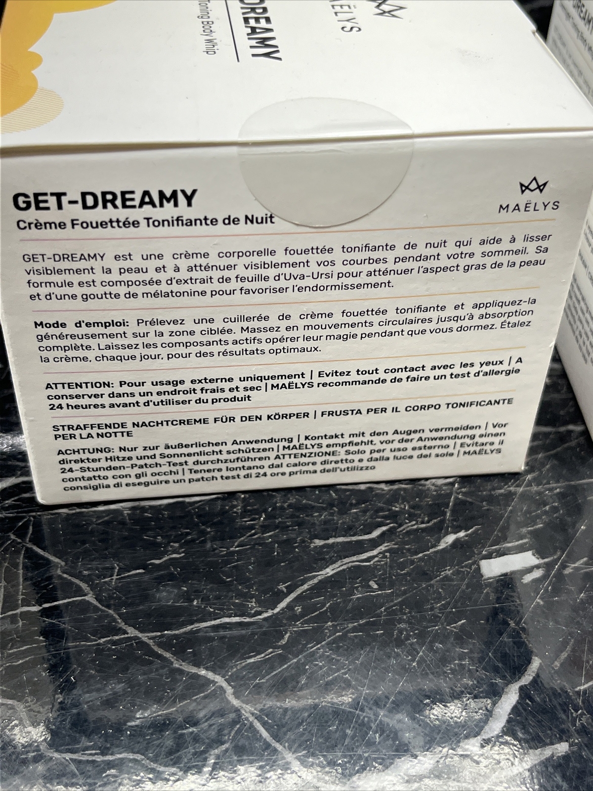 MAELYS Get-Dreamy overnight toning body whip 6.8 oz NEW 🔥sale🔥