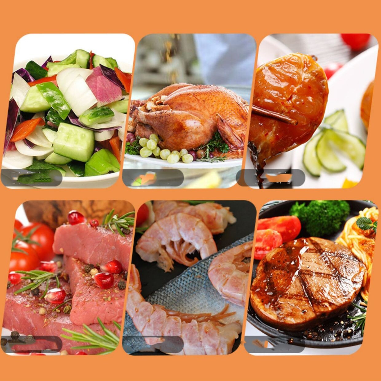 104 LBS Vacuum Pump Meat Food Tumbler Mixer Curing Rolling Kneading Machine 110V