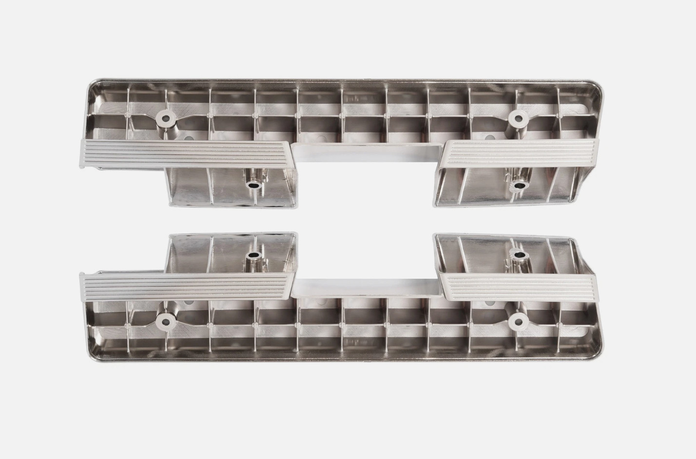 1962 1963 1964 Chevy Impala Arm Rest Bases Chrome 2 Pieces LH RH