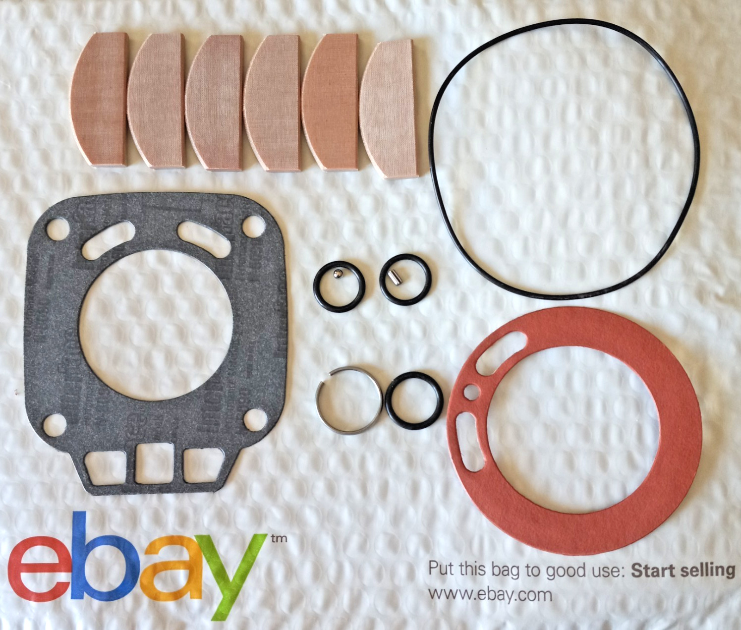 CHICAGO PNEUMATIC 7782 TUNE UP KIT 8940169847 + 1" RING KIT WITH FREE SHIPPING