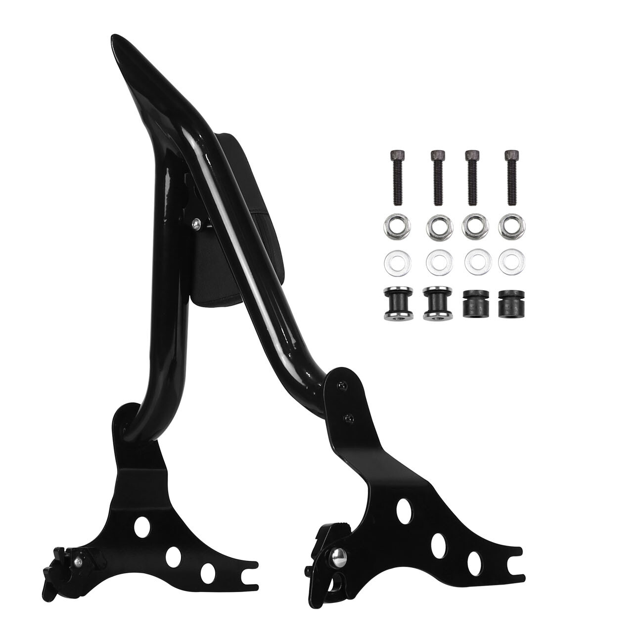 Detachable Rear Sissy Bar Passenger Backrest For Harley FatBoy 18+/Breakout 13+