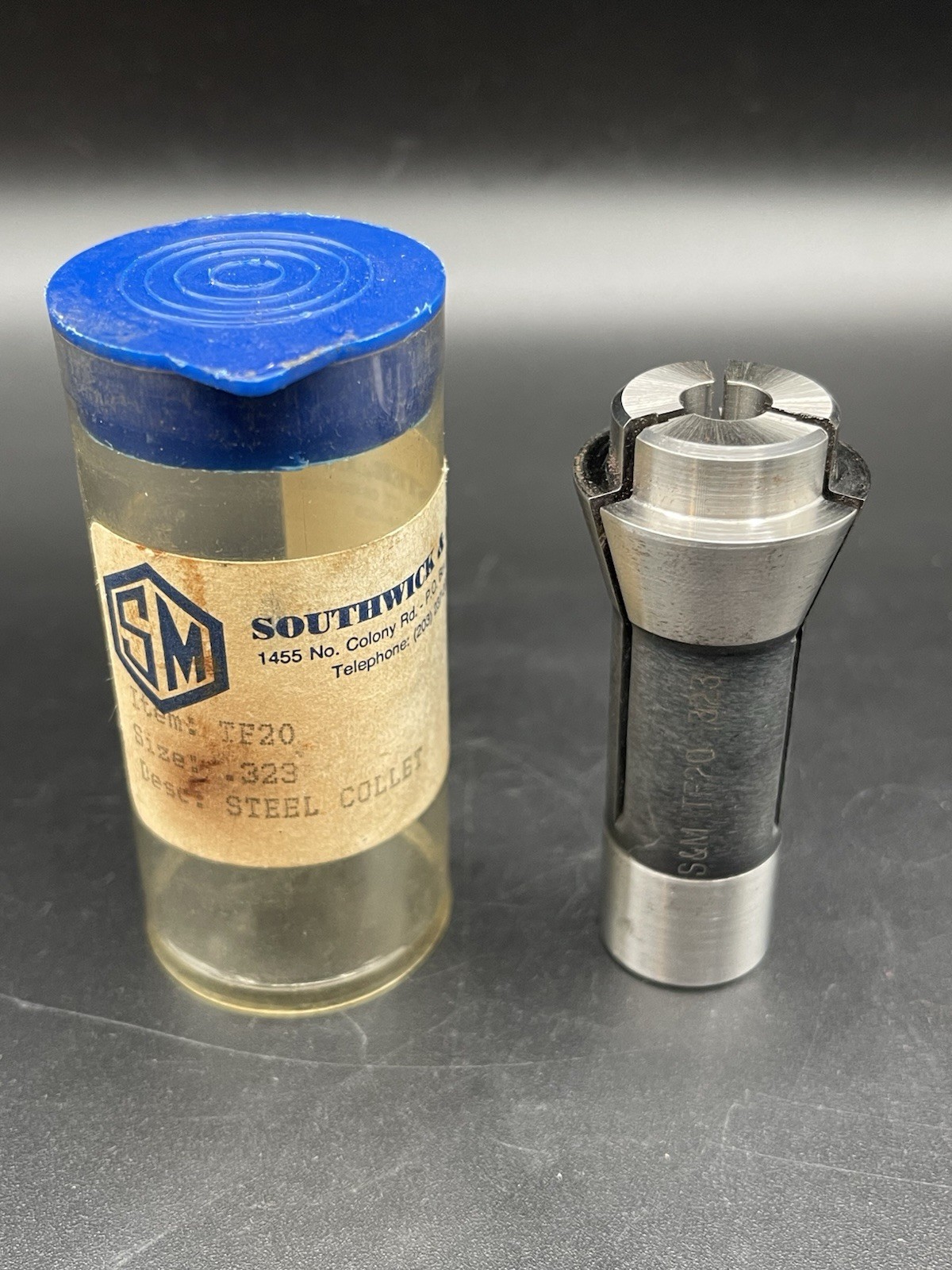 Southwick & Meister S&M TF20 Size .323 (0.323) Steel Collet Smooth Bore TF-20