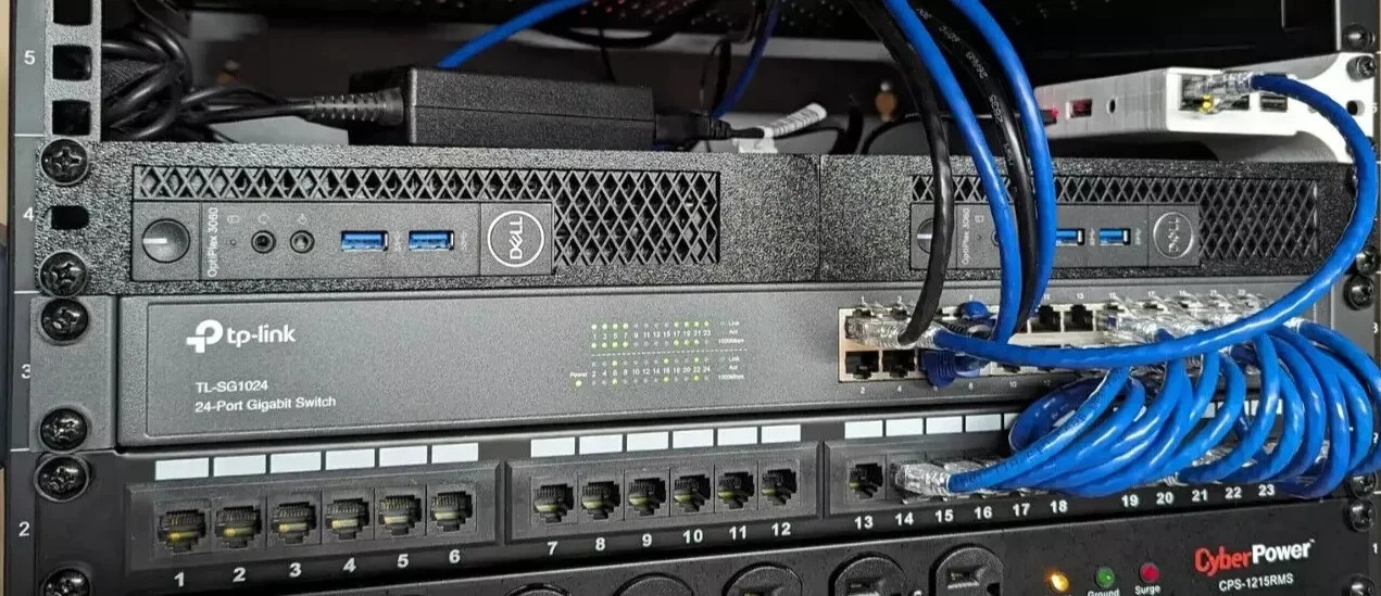 Dell OptiPlex Micro 1U Rack Mount – 3020 3040 3050 5060 7070 7080 – 3D Printed