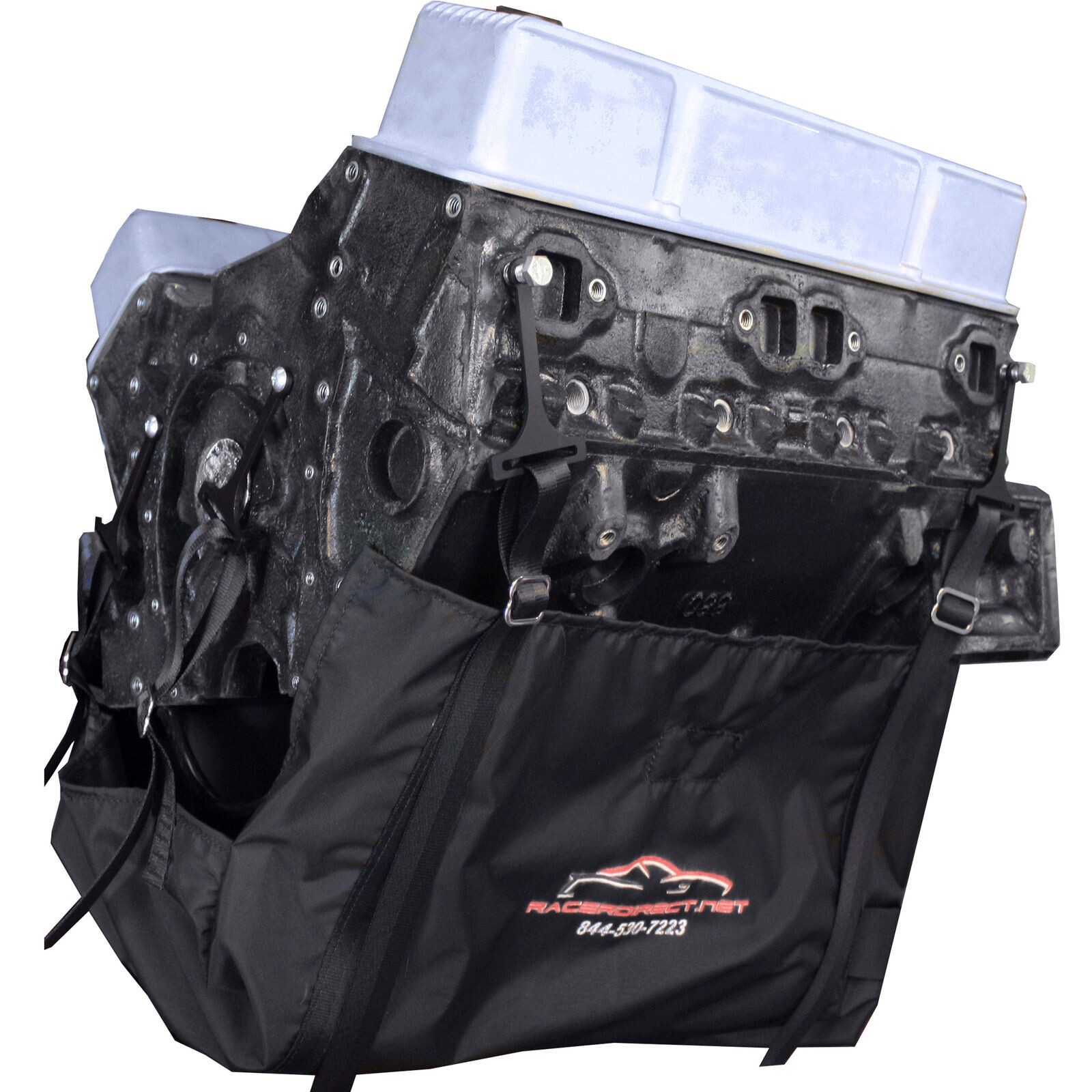 UNIVERSAL ENGINE DIAPER BLANKET 6 STRAP BIG BLOCK SMALL BLOCK PRO STOCK