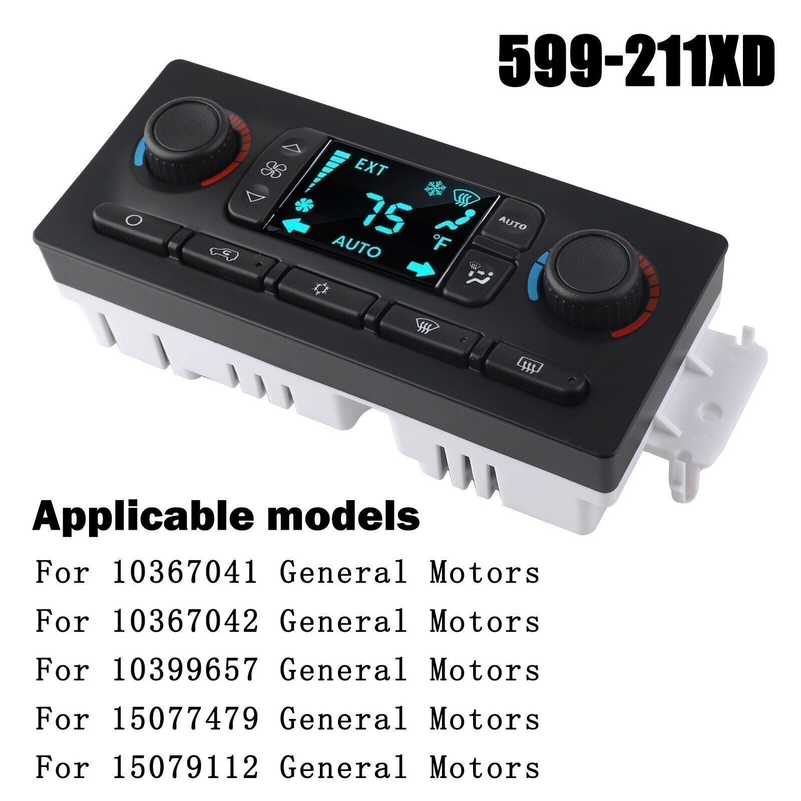 Upgraded Design AC Heater Climate Control Module 599-009 599-013 For Chevy */L