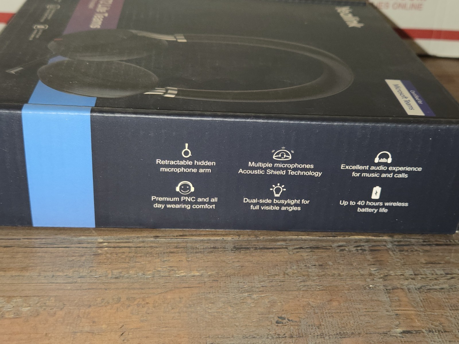 New! Yealink BH72 Bluetooth Wireless Headset with USB-C Charger (OKEB-02-022)