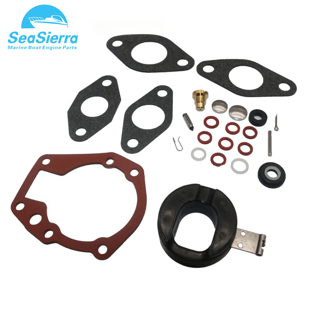 18-7043 Carburetor Repair Kit 0439071 For OMC Johnson 1.5-20 HP 382045 382047