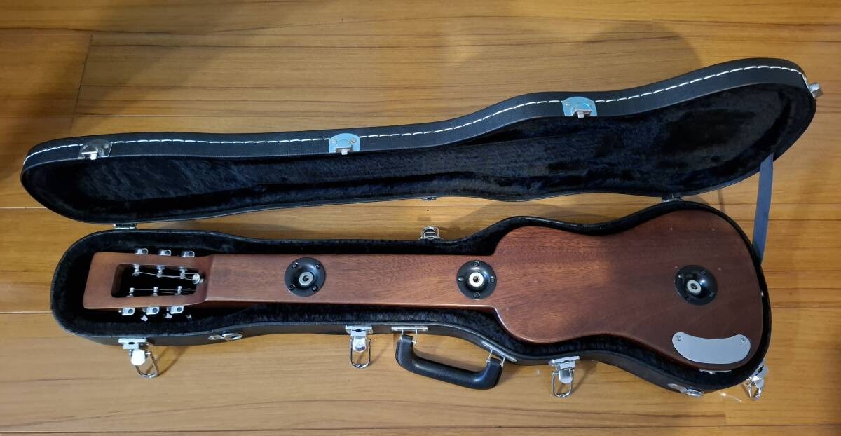 SX Guitars 6-String Electric Lap Steel Guitar Hawaiian with Hard Case