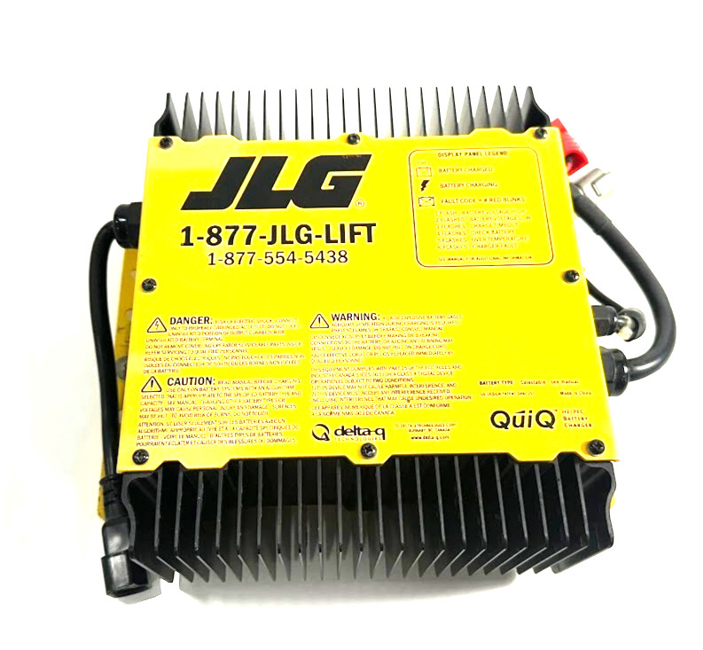 JLG BATTERY CHARGER 1001112111-1930ES 2630ES 3246ES 2030ES 2646ES PRE-OWNED 24 V