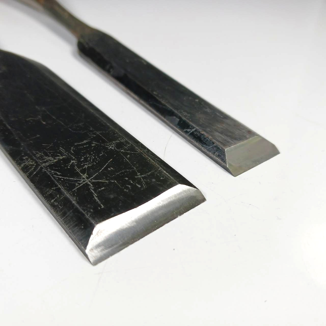 Japanese Nomi Chisel set of 4 KANE-SADA ┓定 etc. 9-30mm Chisels Japan / AI1812T