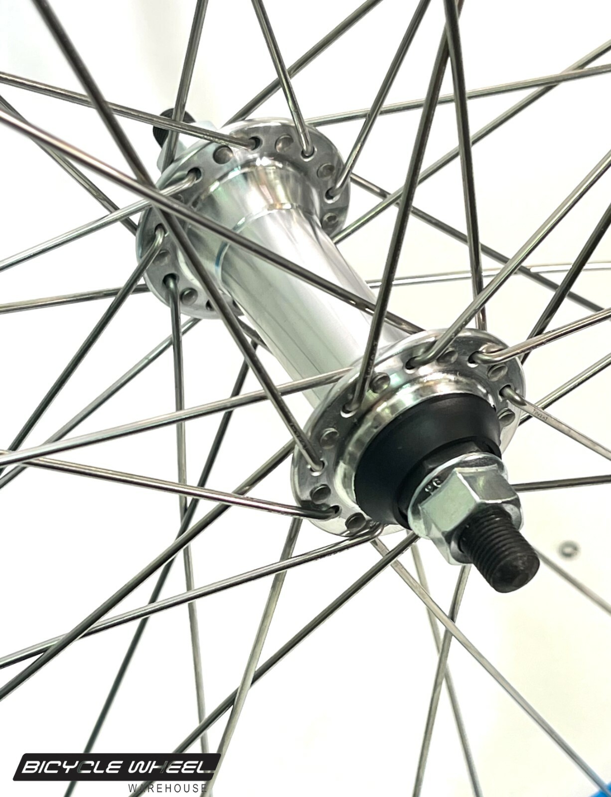 Alienation, 26" Rim Brake Bicycle Wheel Set, 6/7 Spd Non-Disc Silver Stainless