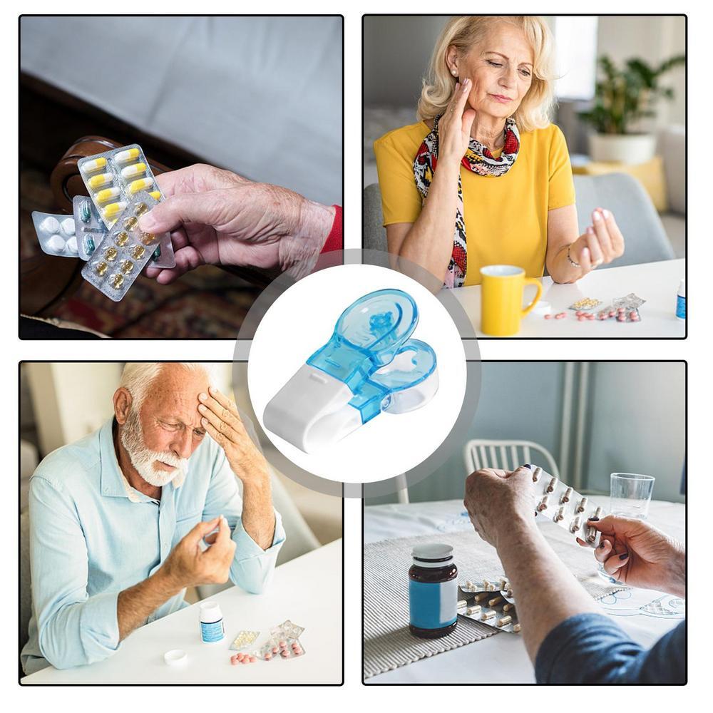 Portable Pill Taker Pollution Medicine Popper Tablet Dispenser For The Elderly