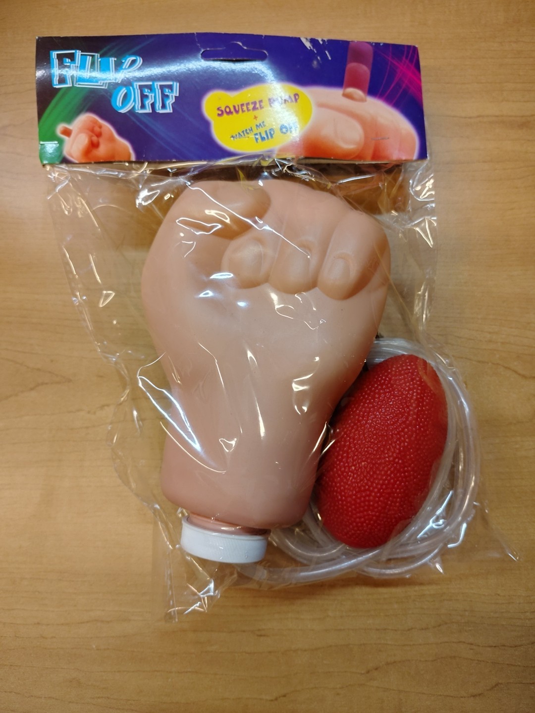 Flip Off Middle Finger Gag Gift