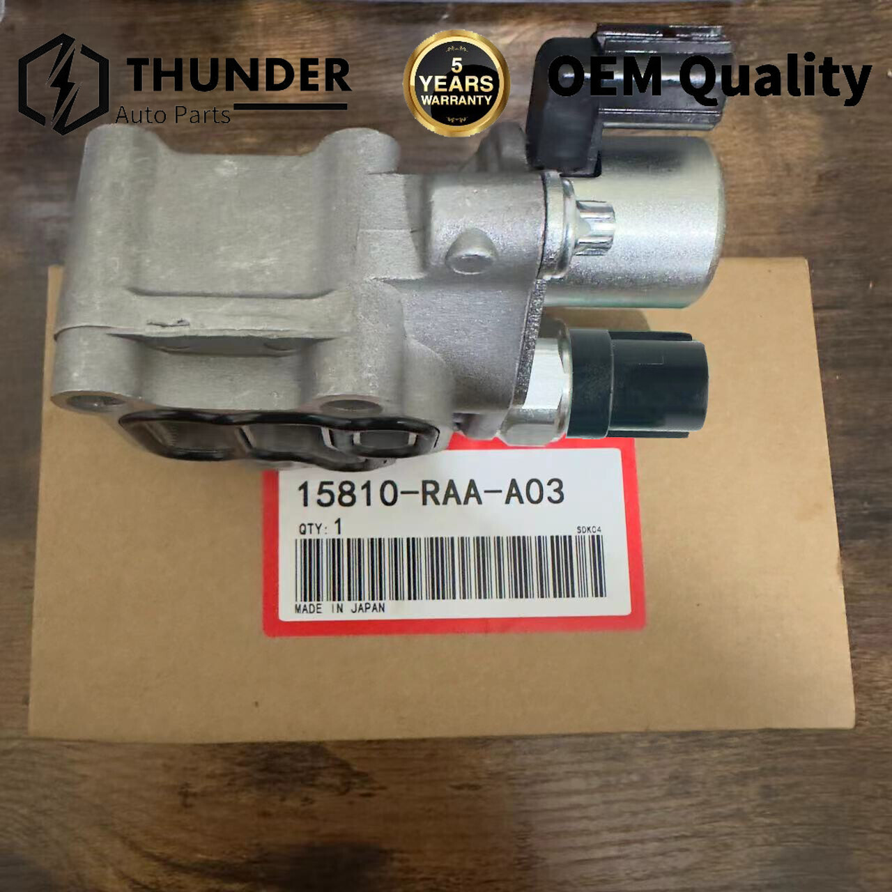 OEM GENUINE 15810-RAA-A03 HONDA ACURA VTEC SOLENOID SPOOL VALVE W/GASKET NIB