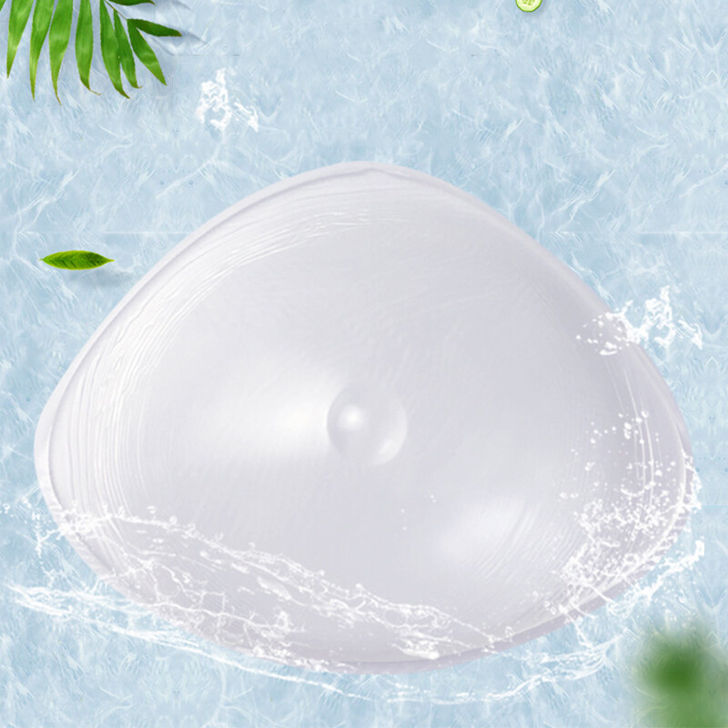 Clear Silicone Breast Form Bra Enhancer Insert Pad for Summer Swimming 1 Piece