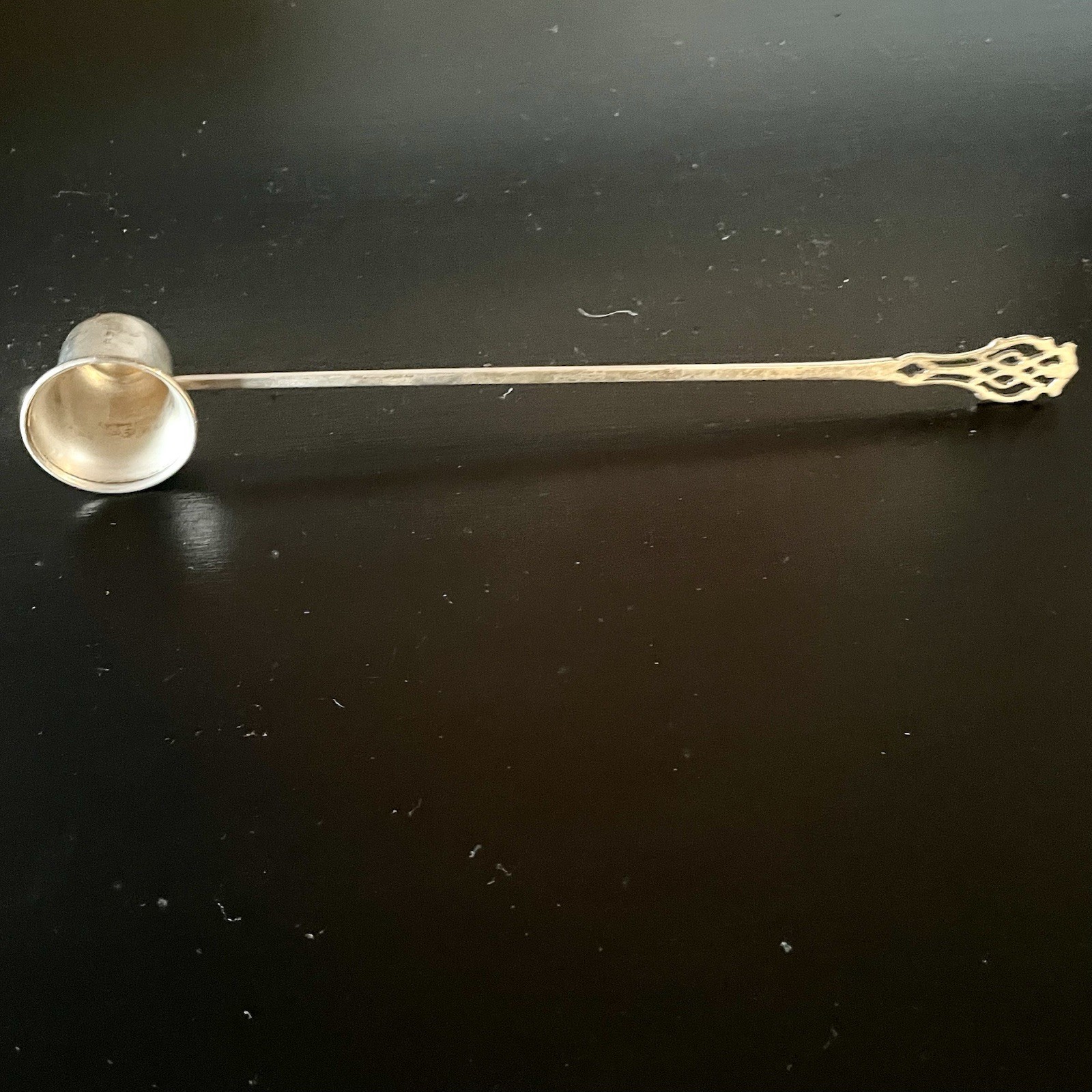 Vintage Chippendale Lunt Sterling Silver Hooded Bell Candle Snuffer Unused 9”