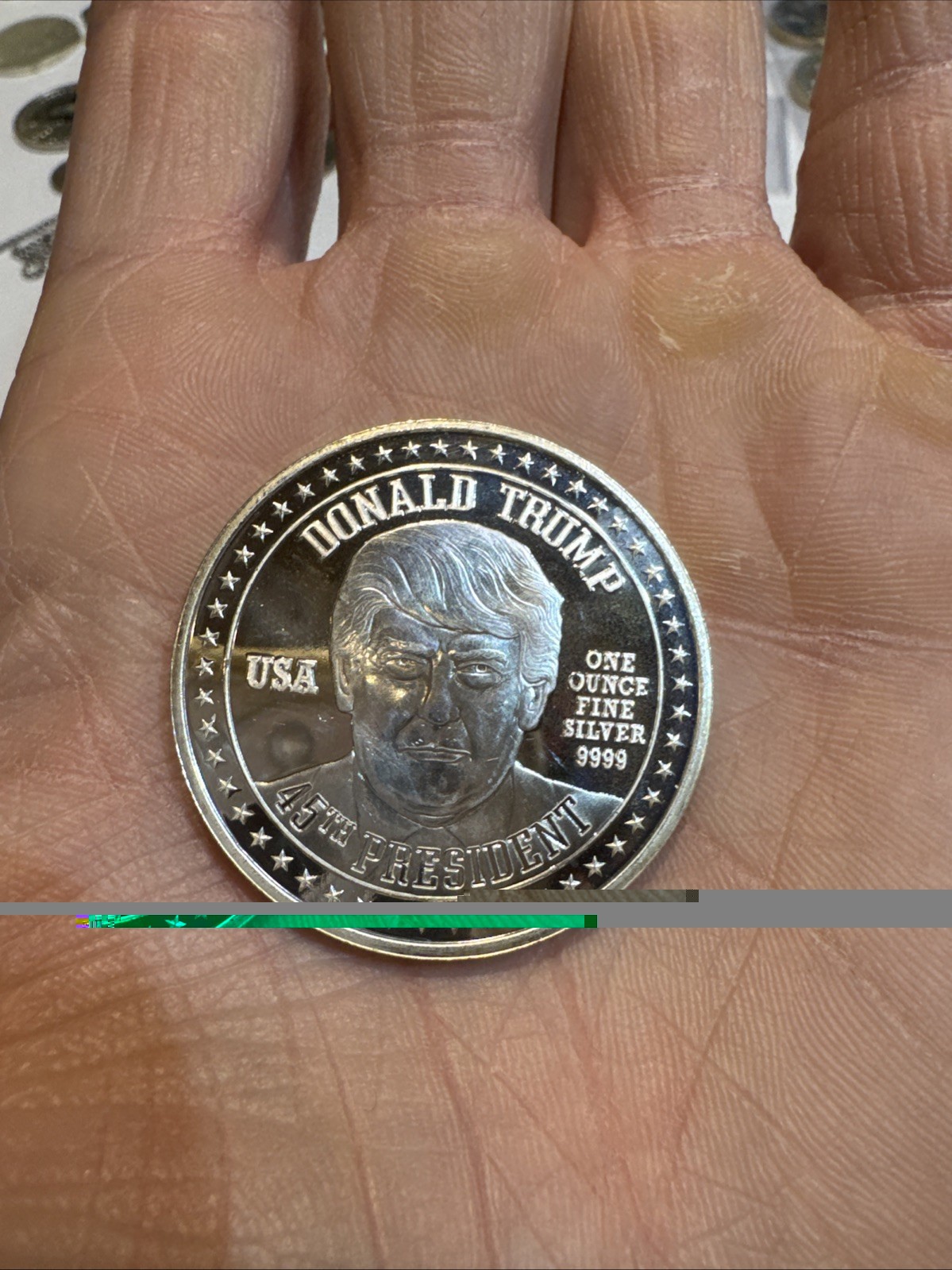 Donald Trump Ben Garrison Silver .999 1oz MAGA Coin 45th President