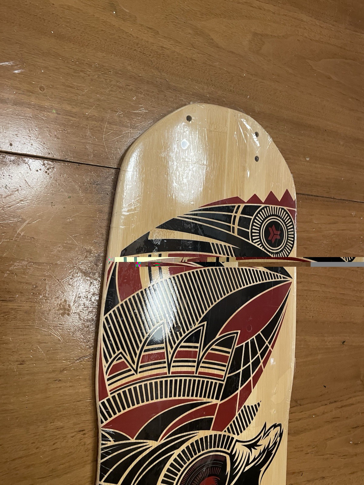 FREEBORD 75 cm Skateboard Longboard Owl NEW SEALED Black NICE!