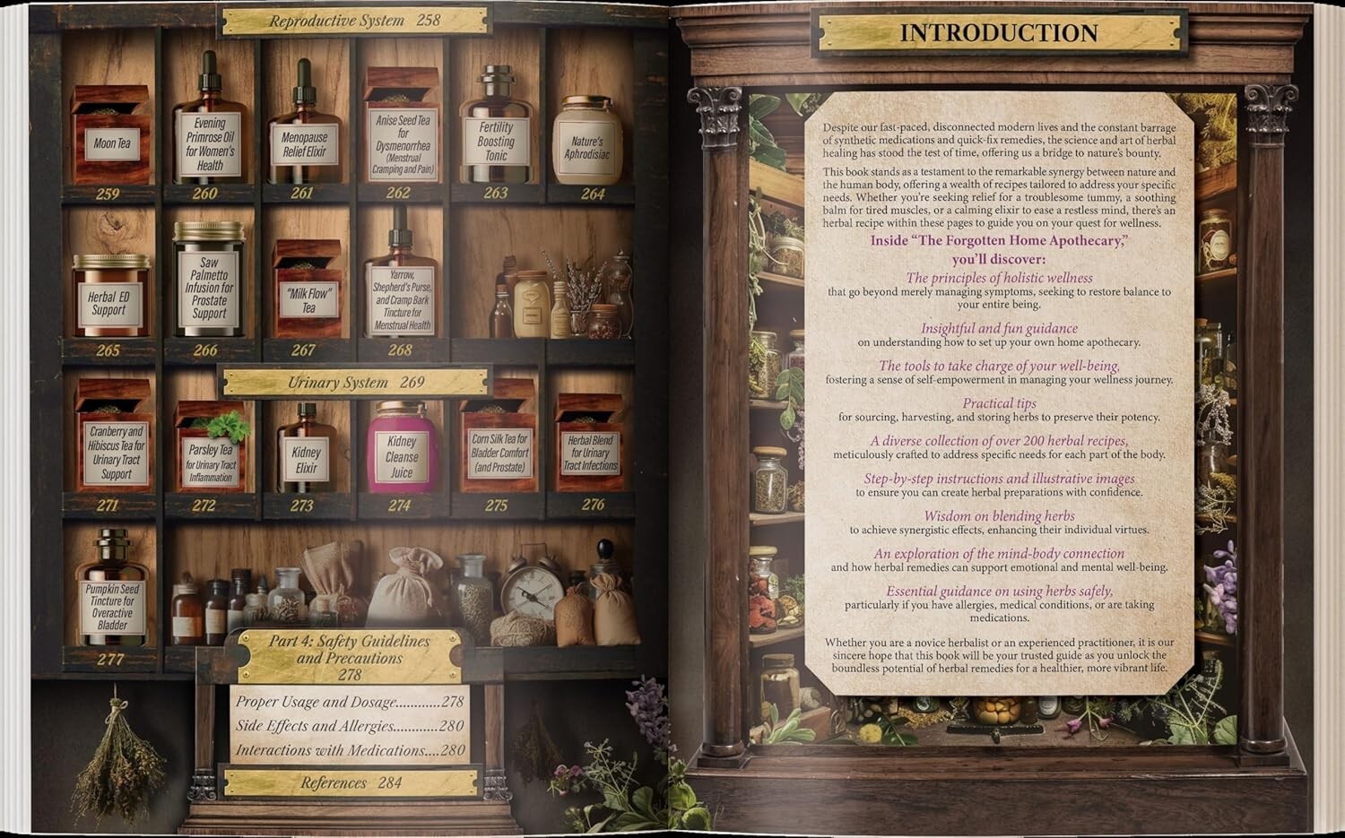 Forgotten Home Apothecary (paperback with color pictures)