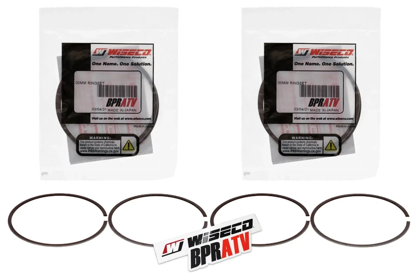 Yamaha Banshee 350 Kit Reconstrucción Superior 64mm Cilindros Wiseco Cometic USA