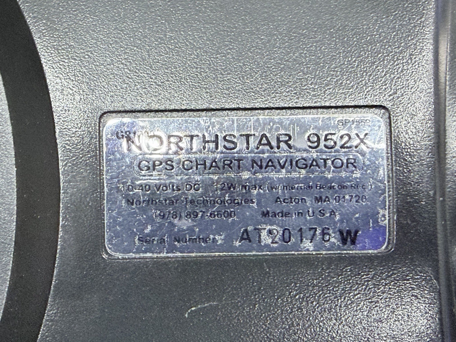 Northstar 952x GPS WAAS Chartplotter Display W/ Cover - Fully Tested & Working