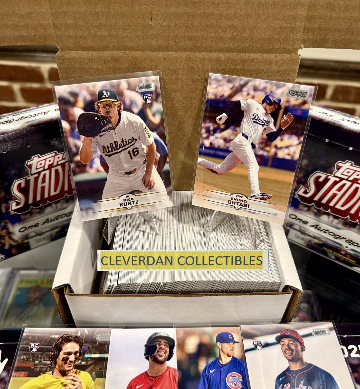 2025 Topps Stadium Club 200 CARD COMPLETE SET 1-200 Ohtani Judge Kurtz Wood RC +