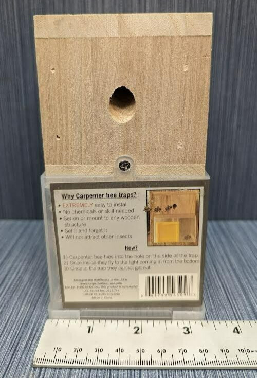 Lot of 6 x Bees N Things Outdoor Carpenter Bee Hanging Trap with 15 ft. Coverage
