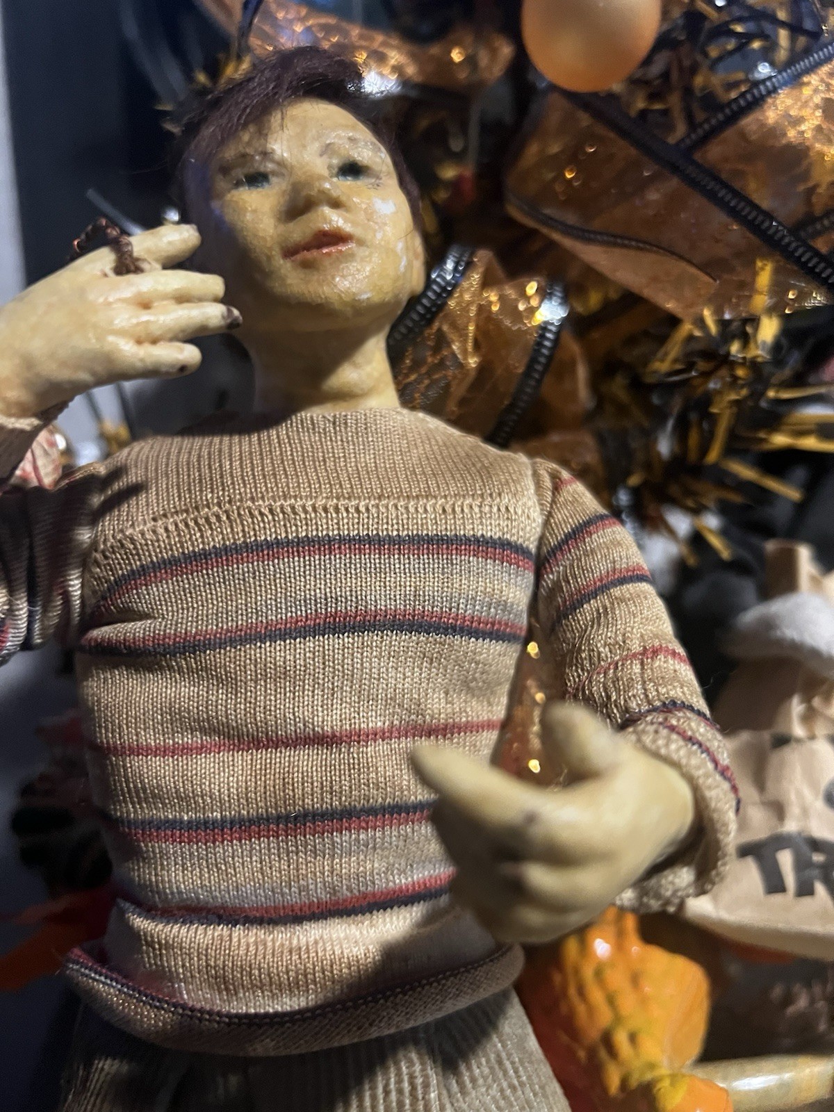 Old Creepy Handmade Hobo Doll!