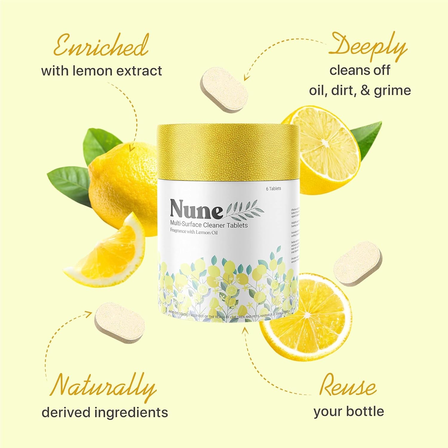 All Purpose Cleaner Refills - 144 fl oz Total, Effective and Safe