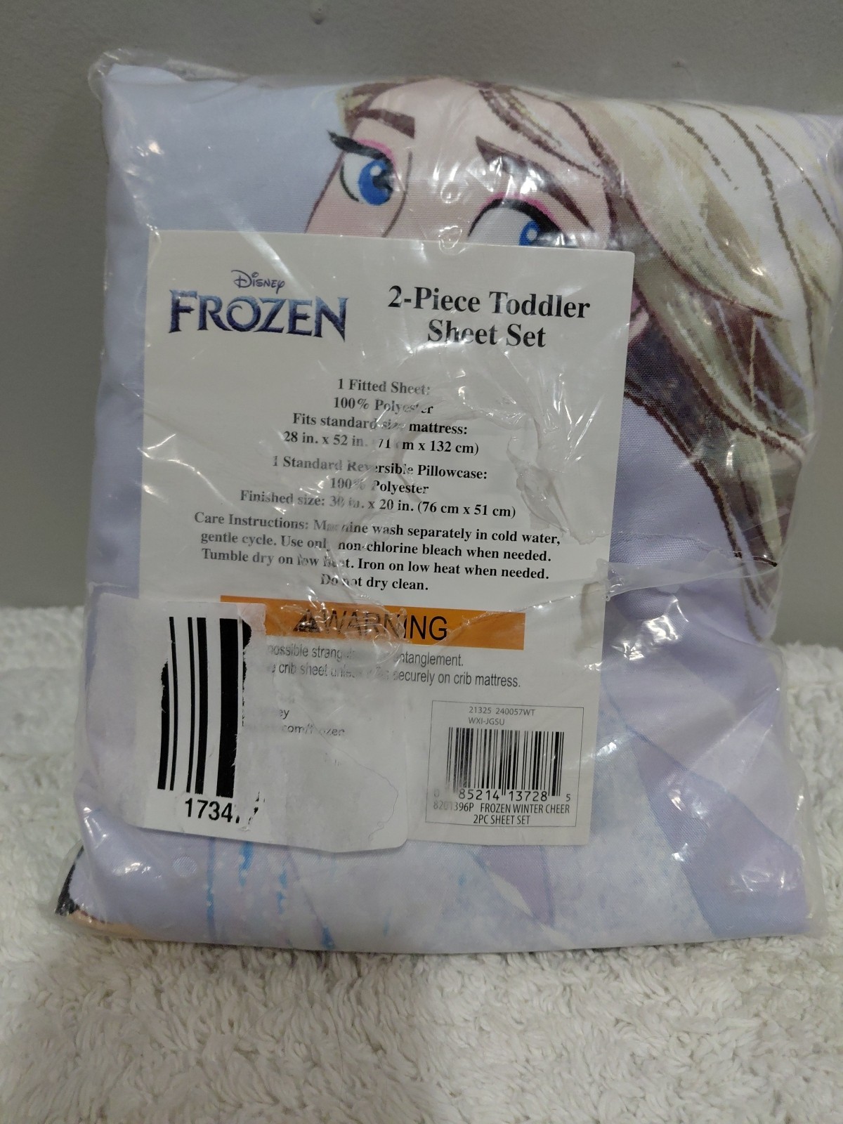 Disney  Frozen 2-piece Toddler Sheet Set Multicolor