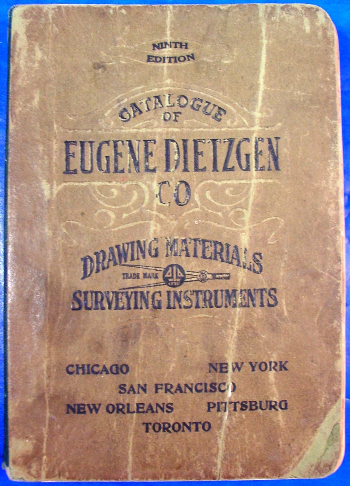 1910 Dietzgen Surveying & Drafting Insts. Catalog