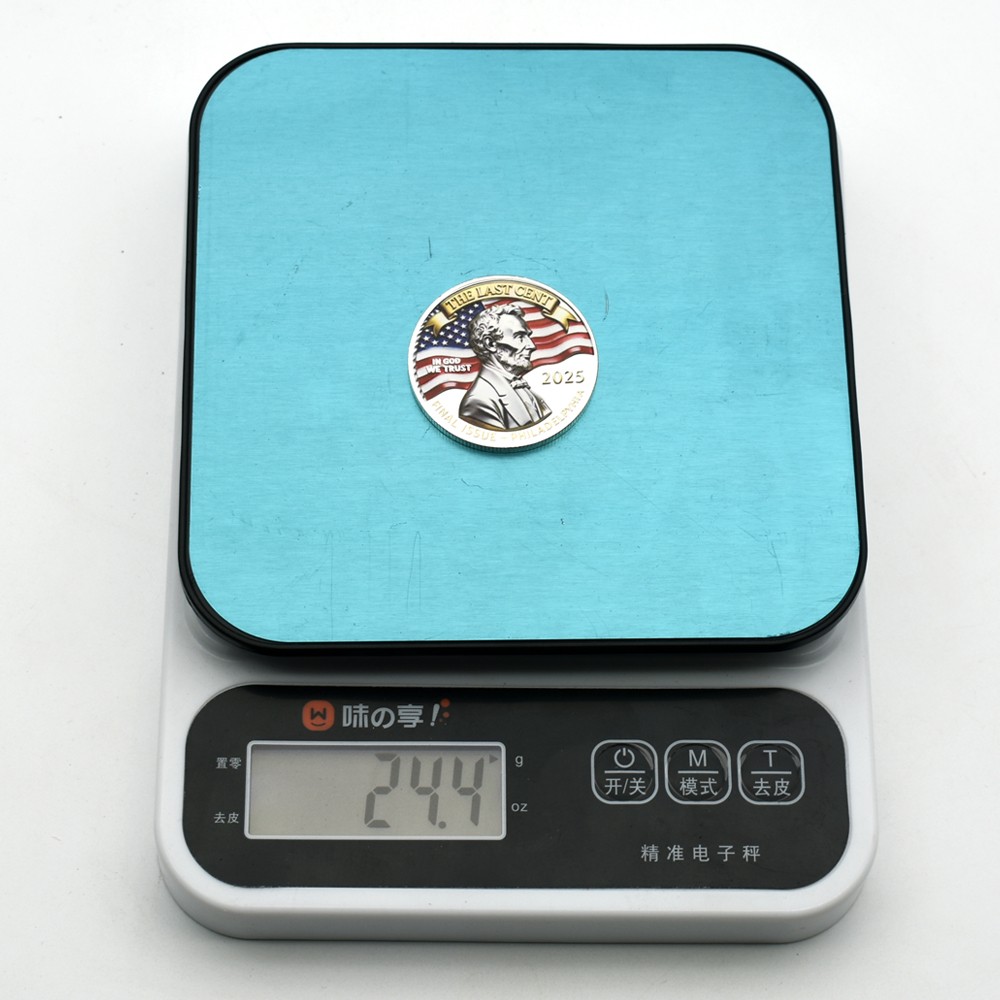 The Last Cent 2025 Final Issue Philadelphia R.I.P. Penny Commemorative Coin