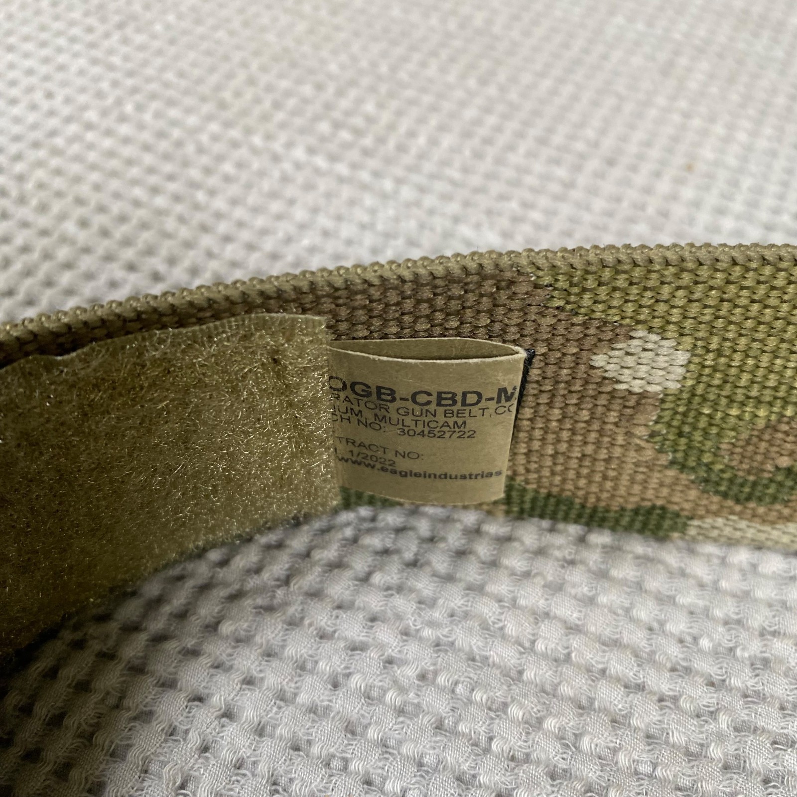 Eagle Industries Operator Gun Belt OGB Cobra Buckle D-Ring Multicam MEDIUM 34-39