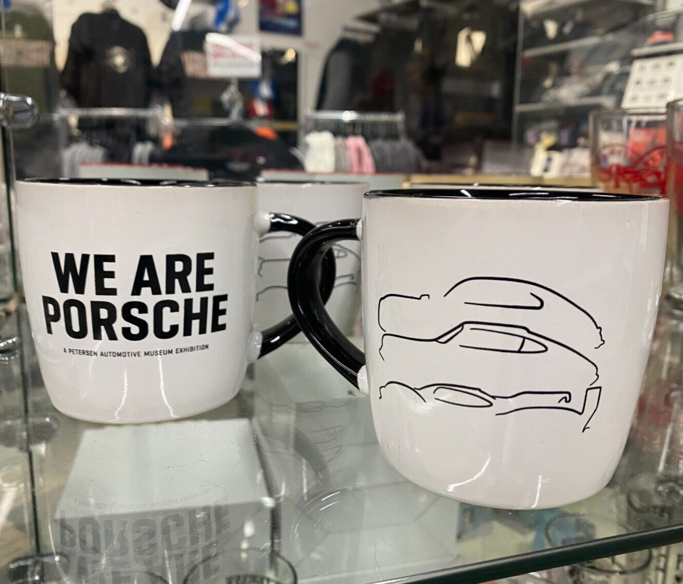 Porsche 75th Anniversary Coffee Mug Petersen Museum / We Are Porsche 356 912 917