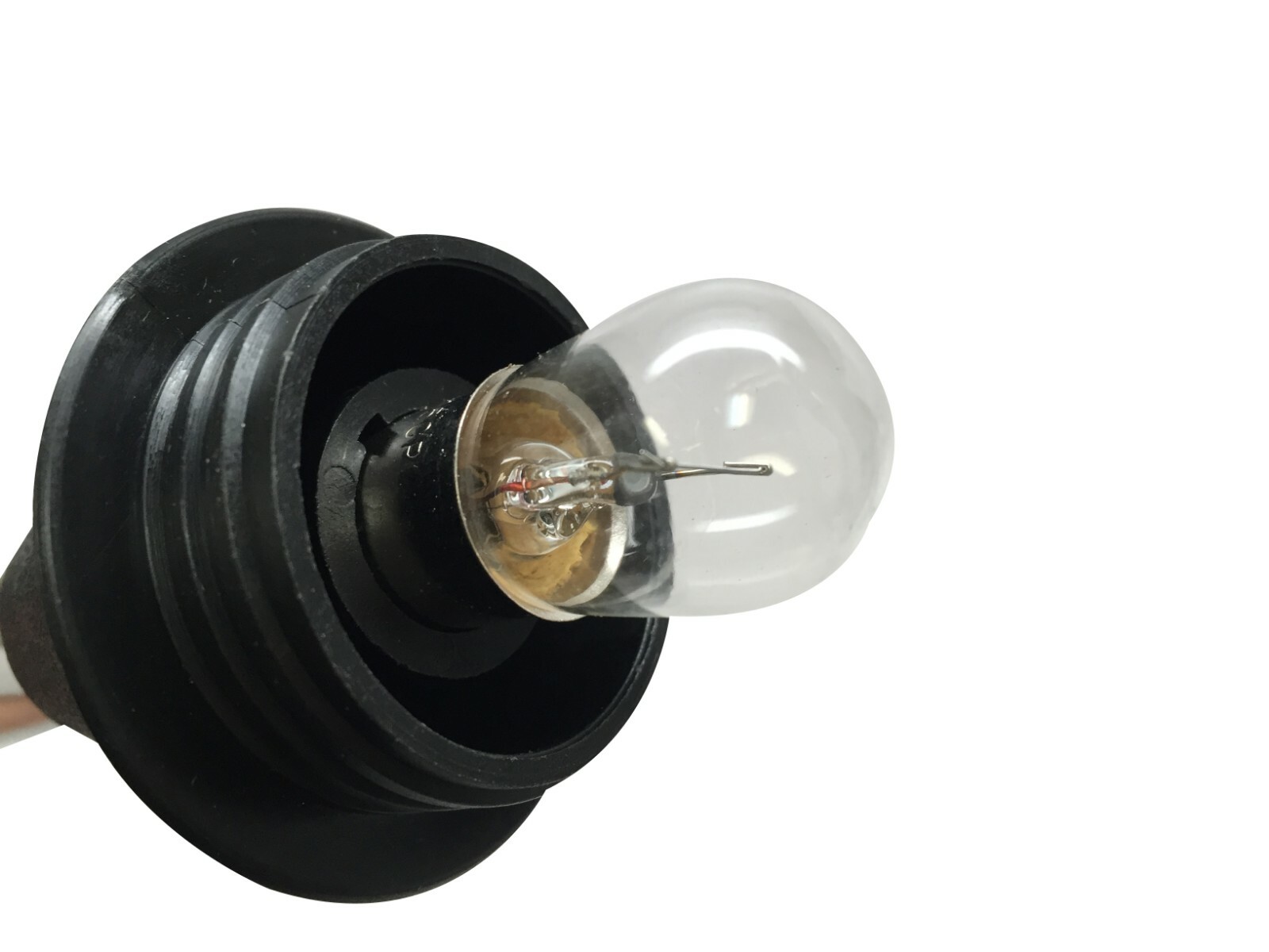 Marine Boat Navigation All-Round White Stern Pole Light 24", 2-Prong Chrome Base