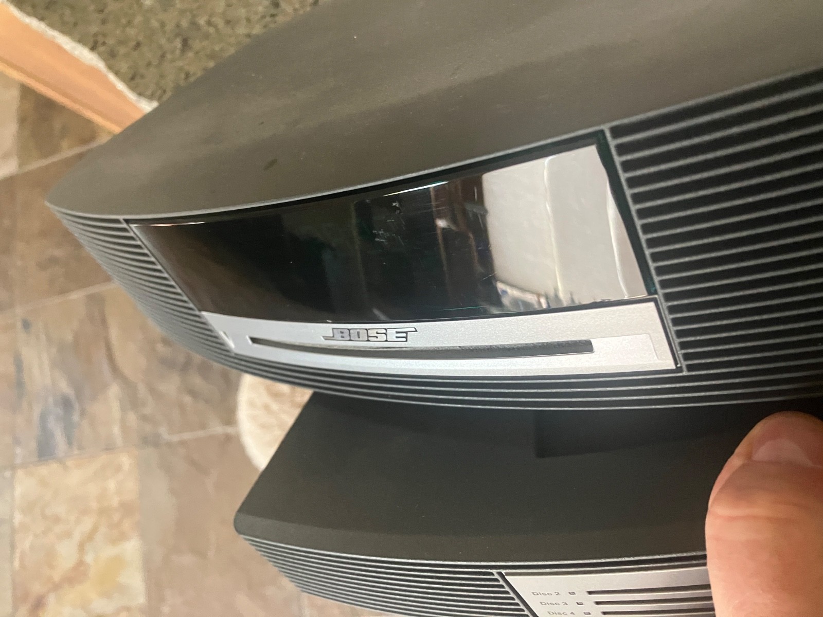 Bose Wave Music System CD AM/FM Radio AWRCC1 + 3 Disc Parts Repair not working