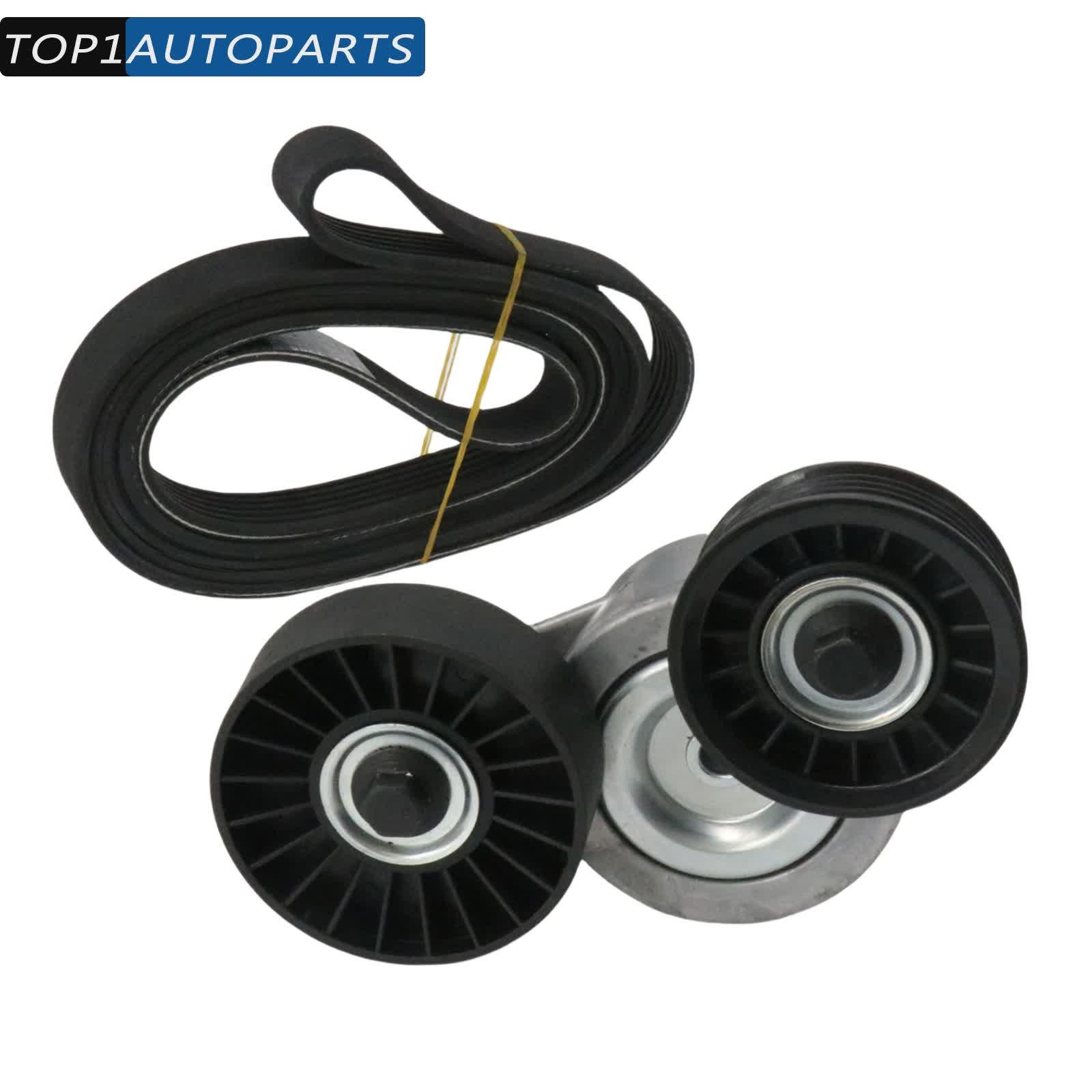 For Jeep Dodge Ram 4.7L 3.7L Serpentine Belt Tensioner w/Pulley 53030958AG