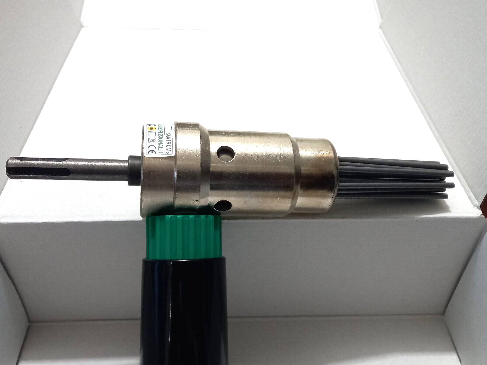 TUMAX Scaler Sveniciatore Drill Mount SDS 19 Needles Short