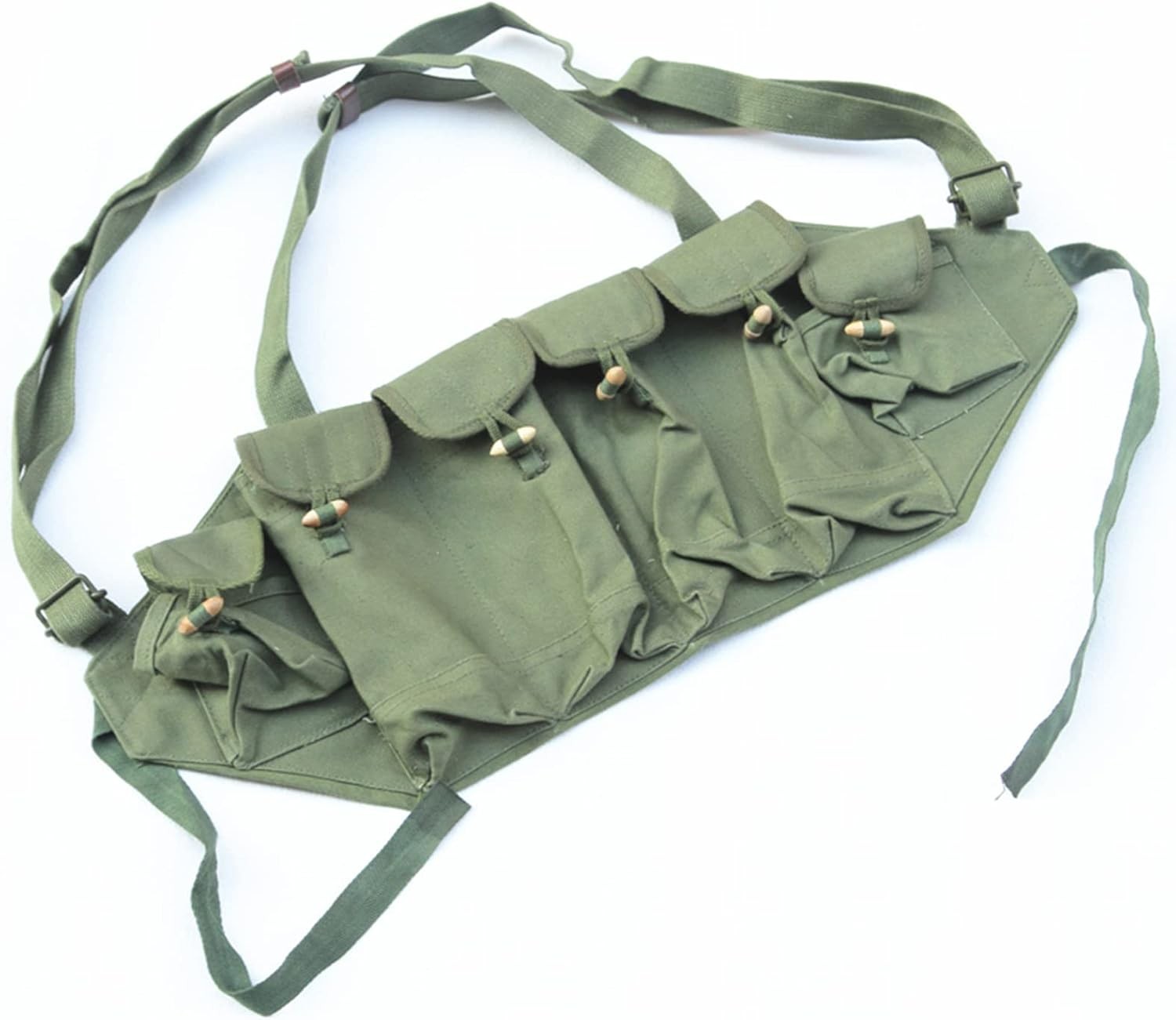 M313 Norico Chicom Type81 7.62 * 39mm AK Tactical Chest Rig Ammo Olive Green
