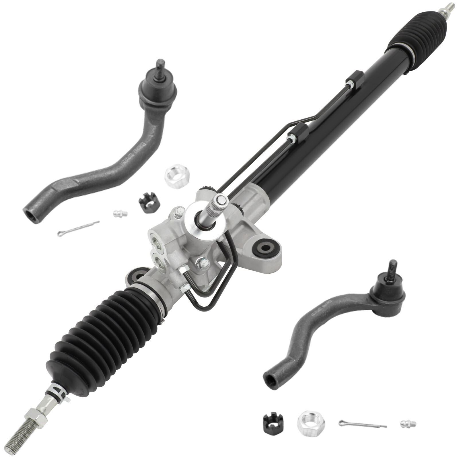 Power Steering Rack and Pinion + Outer Tie Rod for Honda Accord 2003 2004-2007