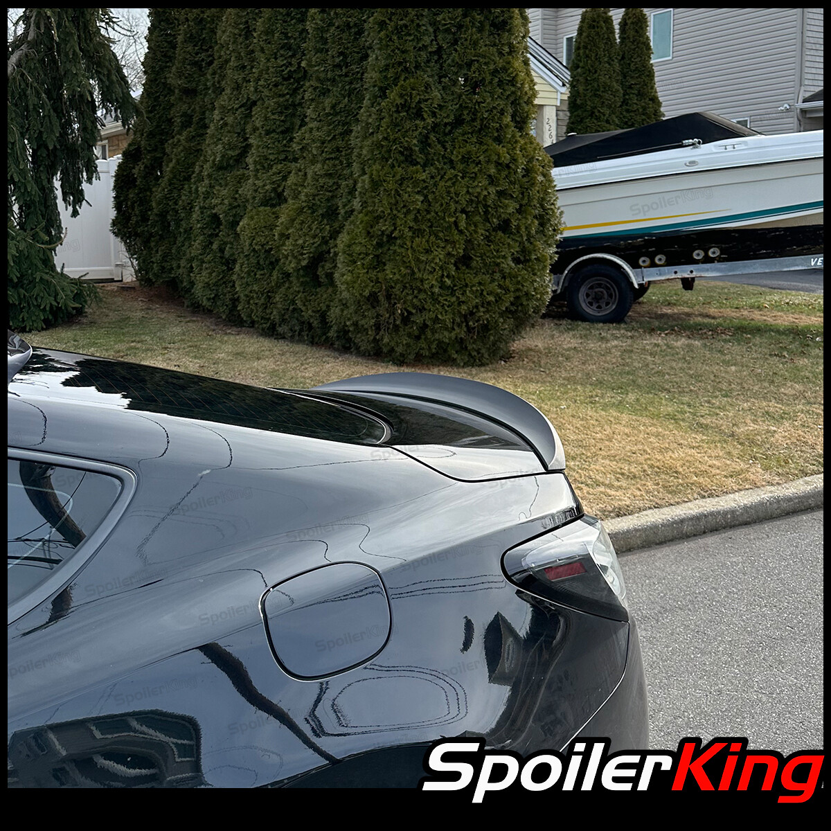 SpoilerKing #380K Universal 30"- 55" Custom Rear Polyurethane Trunk Spoiler Wing
