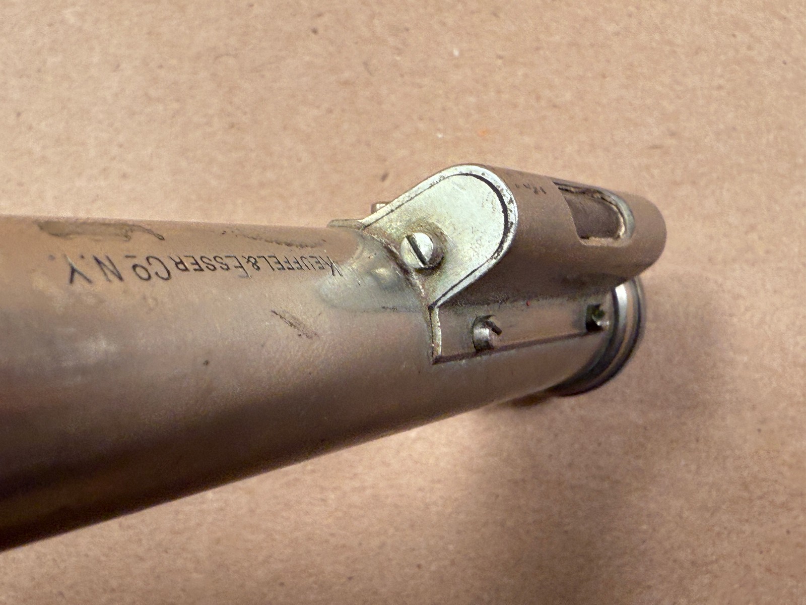 Vintage K&E Keuffel & Esser Hand Sight Level - Missing Lens