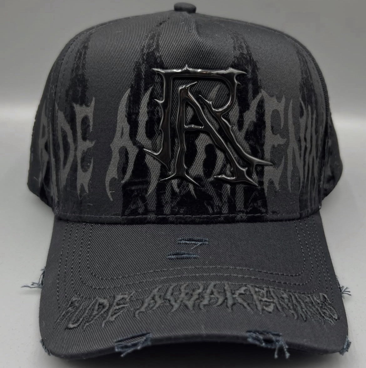 Rude Awakenings Cathedral Black SnapBack Hat Cap