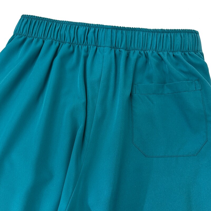 NiaaHinn Scrub Set Women Nurse Uniform Stretch Stand-Up Collar Straight Leg Pant