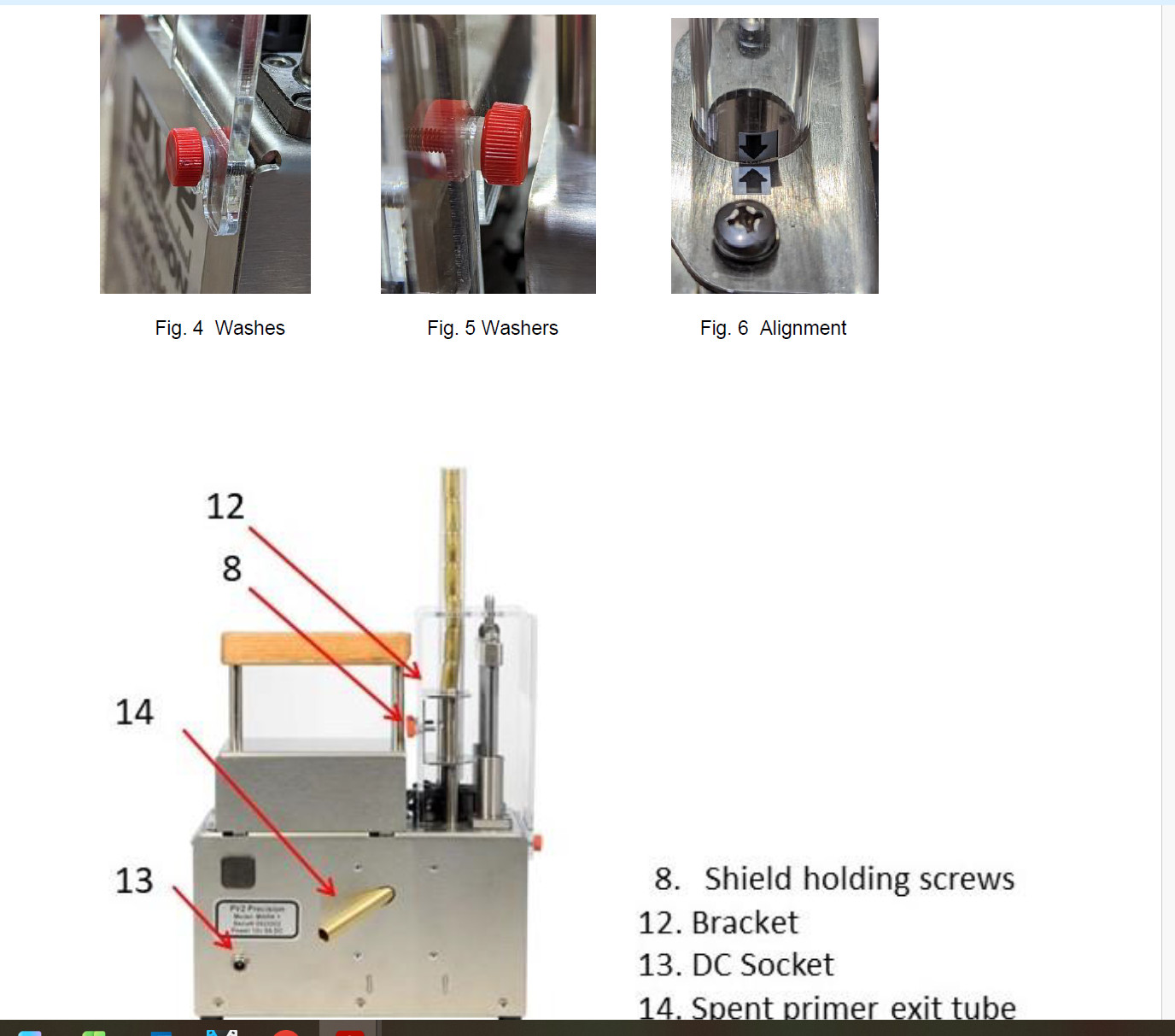 ADM Automatic Depriming Machine: removes Primers from Spent Brass before Reload