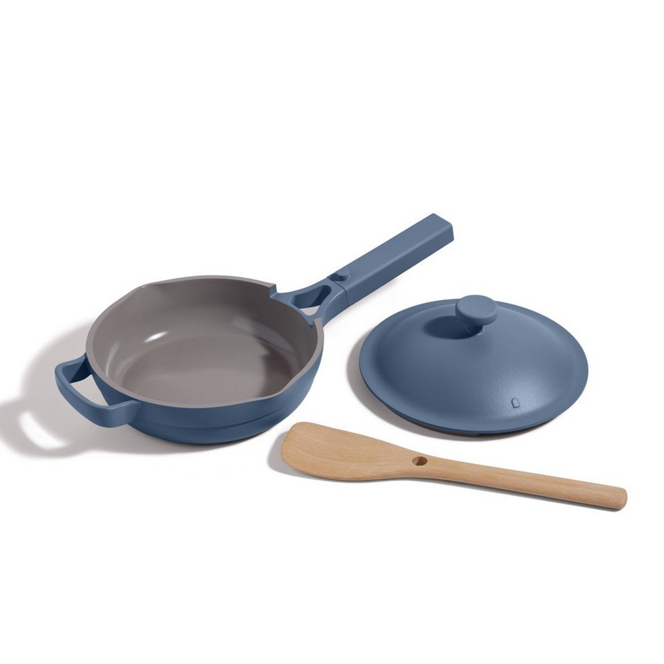 Our Place Mini Always Pan 8.5 Ceramic Nonstick Blue Salt